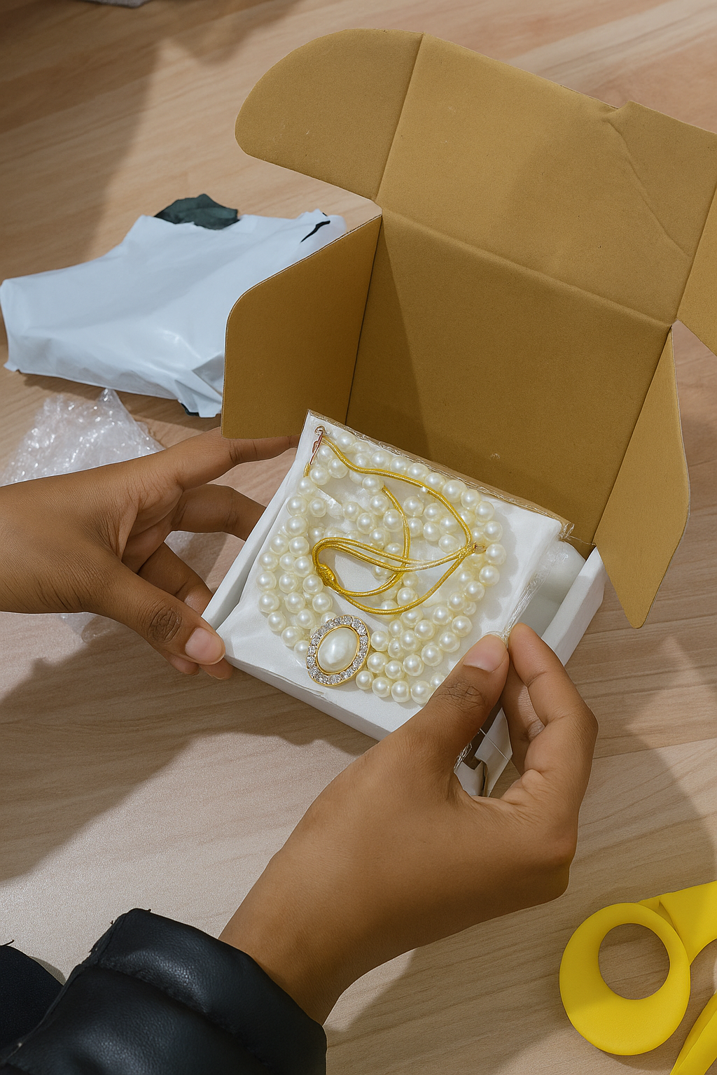 Artificial Pearl Necklace